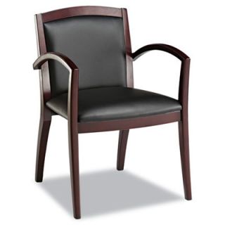 Alera Leather Reception Lounge Guest Chair ALERL43BLS10M