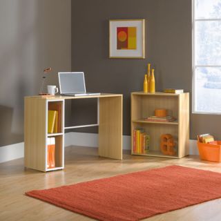 Sauder Treble Studio Edge Writing Desk with Bookcase 412180 / 412182 Color R