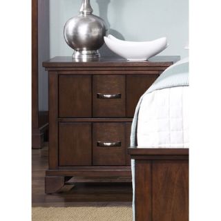 Liberty Furniture Reflections Bedroom 2 Drawer Nightstand 338 BR61