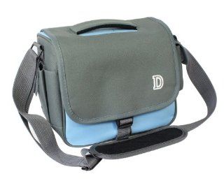 amtonseeshop Blue Camera Case Bag for Nikon Dslr D5200 D5100 D7100 D7000 D3200 D3100 D90 D800  Camera & Photo