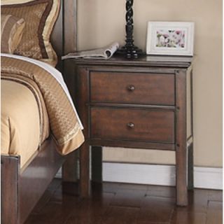 Oasis Home and Decor Forest Cove 2 Drawer Nightstand BR13 01 1629