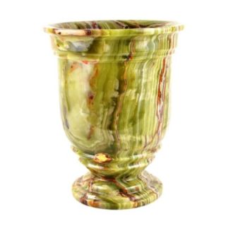 Nature Home Decor Waste Basket 545CG / 545SB Color Classic Green Onyx Marble