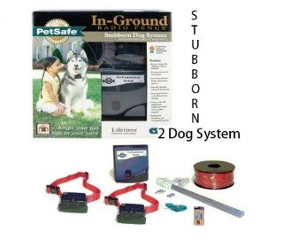 2 Dog Stubborn Fence by Petsafe PIG00 10777  Wireless Pet Fence Products 