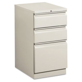 HON Mobile 3 Drawer Efficiencies Pedestal File HON33720RL Finish Light Gray