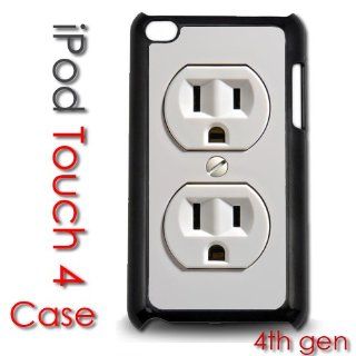IPod Touch 4 4th gen Touch Plastic Case   Outlet Wall Plug   Players & Accessories