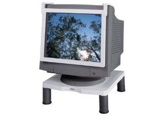 FELLOWES INC FELLOWES MONITOR RISER STANDARD DISPLAY STAND WHITE Non Skid Rubber Foot Rings Computers & Accessories