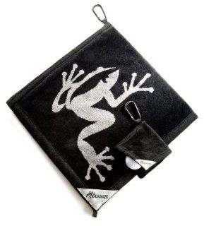 Frogger Amphibian Towel, Black  Golf Towels  Sports & Outdoors