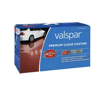 Valspar Premium Clear Coating 128 fl oz Interior Gloss Porch and Floor Clear Latex Base Paint
