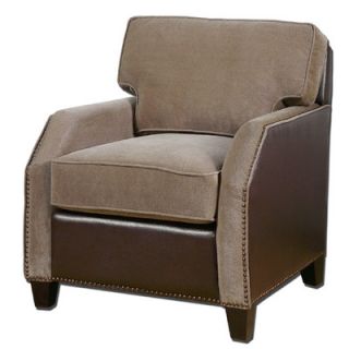 Uttermost Dillard Velvet Arm Chair 23058