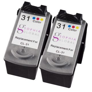 Sophia Global Remanufactured Ink Cartridge Replacement For Canon Cl 31 (2 Color)