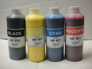 4 X 1 Liter Hp 940 Bulk premium pigment Ink for Pro 8000,8500,8500a Electronics