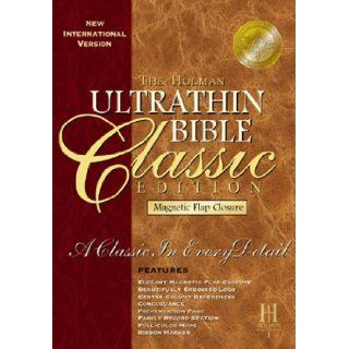 Ultrathin Bible NIV Classic Magnetic Flap Closure Bible 9781558198852 Books