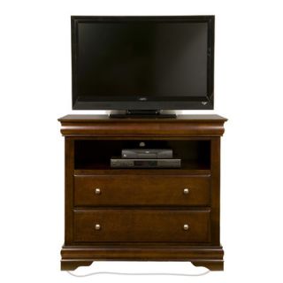 Alpine Furniture Chesapeake 2 Drawer TV Media Chest 3200 11