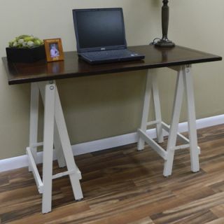 Carolina Cottage Workman Sawhorse Desk 4020 ABNC / 4020 AWNC Color White