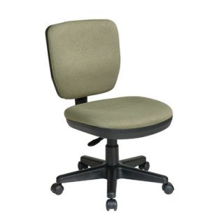 Office Star Mid Back Contemporary Task Chair without Arms SC3014 (special order)