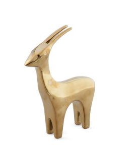 Golden Antelope Sculpture   Dwell Studios by Global Views