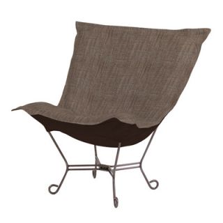 Howard Elliott Puff Scroll Coco Lounge Chair 500 8 Color Slate