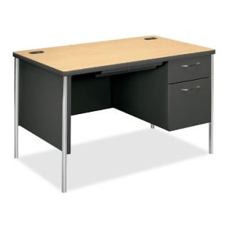 HON Mentor Series Single Pedestal Desk A88251RDS
