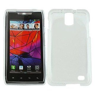 Motorola Xt912 Droid Razr Snap on Cover, Clear Cell Phones & Accessories
