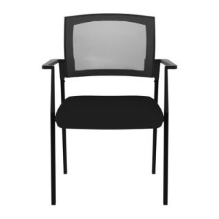 Compel Office Furniture Speedy Mesh Stacking Chair CSF6300B Seat Finish Black