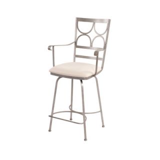 Charleston Forge Camino 26 Swivel Bar Stool with Cushion C741 31 F01