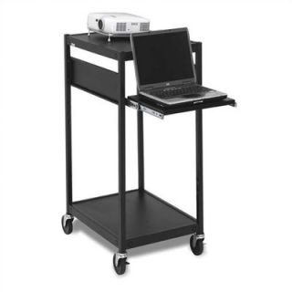 Bretford Compact Laptop / Projector Cart ECILS2M BK Electrical Unit Not Incl