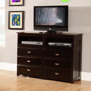 Discovery World Furniture 6 Drawer Media Chest 2971