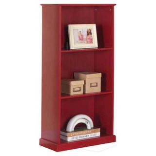 InRoom Designs 43 Bookcase 1060 Finish Red