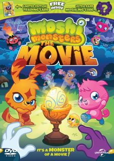 Moshi Monsters The Movie   Limited Edition (Includes Trading Card, Ultra Rare in Game Moshling Code and UltraViolet Copy)      DVD