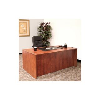 Regency Double Pedestal Desk LDP Finish Cherry, Size 60x30