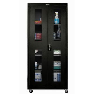 Hallowell 800 Series 48 Mobile Storage Cabinet 825S24EVMA Color Midnight Ebony