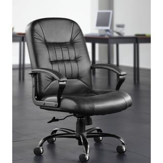 OFM Leather Back Big and Tall Office Chair with Arms 800 L