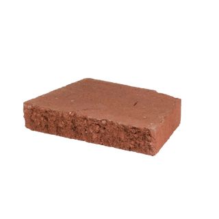 Fulton Red/Charcoal Basic Retaining Wall Cap (Common 12 in x 2 in; Actual 12 in x 2.2 in)
