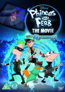 Phineas and Ferb The Movie   Across the Second Dimension      DVD