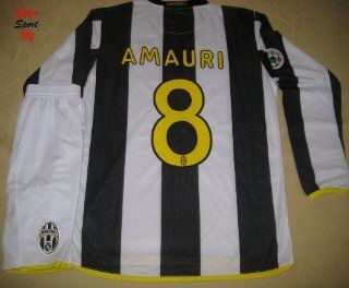 JUVENTUS Turin Italy AMAURI Soccer Jersey LONG Sleeves Adult Medium  Sports Fan Soccer Jerseys  Sports & Outdoors