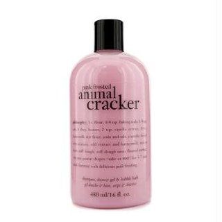 Philosophy Pink Frosted Animal Cracker (Shampoo, Shower Gel and Bubble Bath)16 fl. oz.  Bath And Shower Product Sets  Beauty