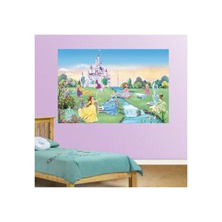 Disney Princess Mural Fathead Wall Graphics 6'W x 4'H   Wall Decor Stickers  