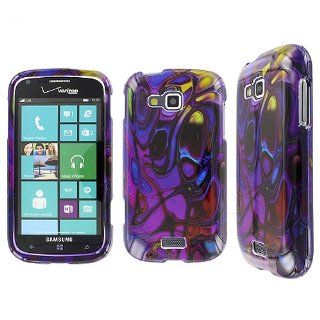 Blue Oil Hard Case Cover for Samsung ATIV Odyssey SCH I930 Cell Phones & Accessories