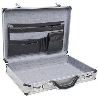 RoadPro SPC 931R 17.5" x 4" x 13" Silver Aluminum Briefcase Automotive