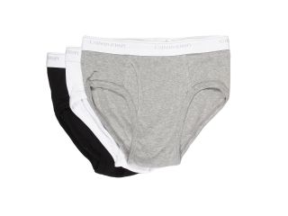 Calvin Klein Underwear Classics Brief Three Pack U1000 Black/White/Grey