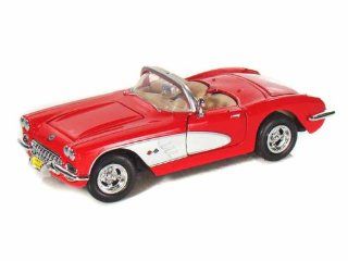 1959 Chevy Corvette Convertible 1/24 Red Toys & Games