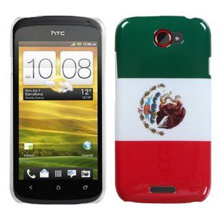 MYBAT HTCONESHPCBKIM941NP Premium Lightweight Case for HTC One S   1 Pack   Retail Packaging   Mexico National Flag Cell Phones & Accessories