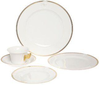 Versace by Rosenthal Medusa d'Or 5 Piece Dinnerware Place Setting, Service for 1 Kitchen & Dining