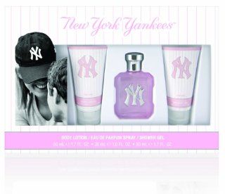 New York Yankees 3 Piece Gift Set for Women  Fragrance Sets  Beauty