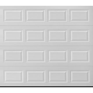ReliaBilt Traditional Series 9 ft x 8 ft White Garage Door