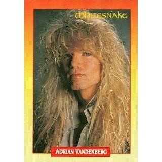 Adrian Vandenberg trading Card (Whitesnake) 1991 Brockum Rockcards #123 Entertainment Collectibles