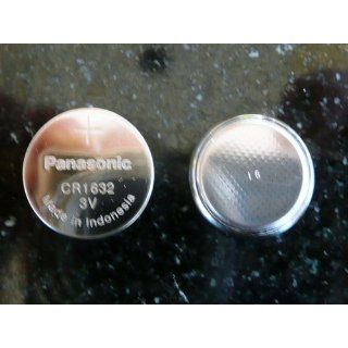 Panasonic CR1632 Multi Purpose including Remote Control for Cars 3 Volt Lithium Coin Battery pack of 5 Electronics