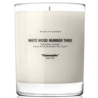 Baxter of California White Wood Candle Number 3      Perfume