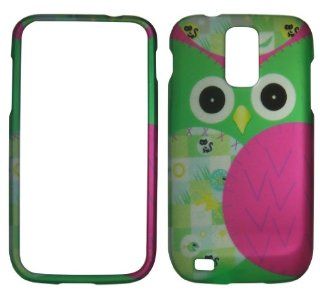Night Bird Samsung Galaxy S 2 Hercules T989 (only T  Mobile) Case Cover Hard Phone Case Snap on Cover Rubberized Touch Protector Faceplates Cell Phones & Accessories