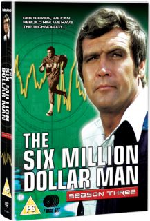 The Six Million Dollar Man   Season 3      DVD